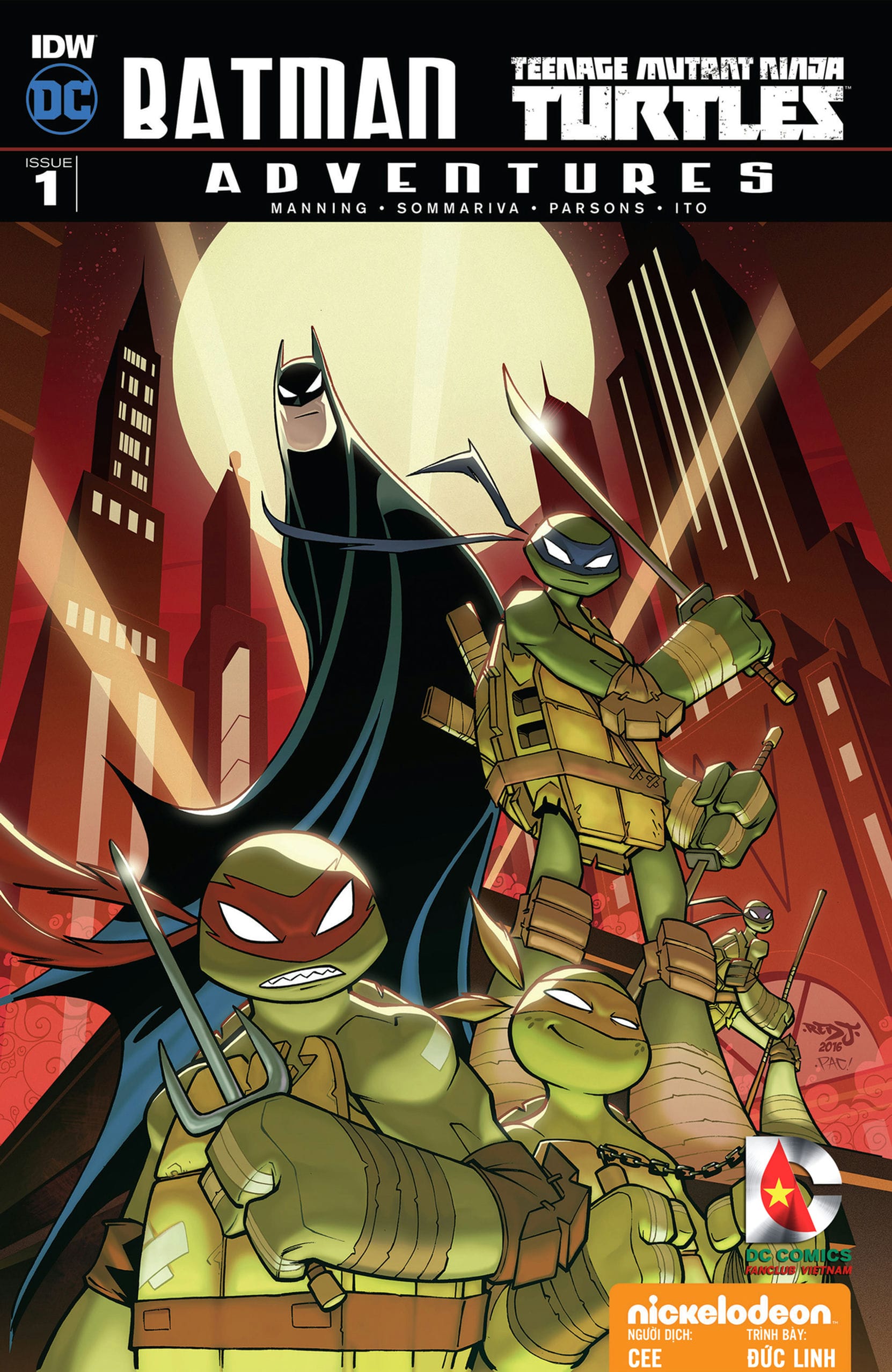 Đọc Batman/Teenage Mutant Ninja Turtles Adventure Truyện ...