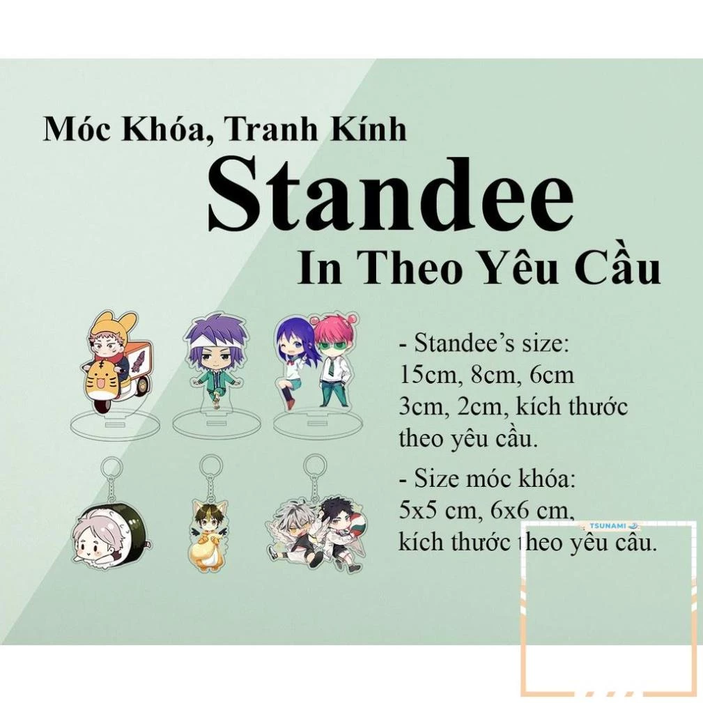 Móc khoá Standee - Móc Khóa Standee Thiết Kế Theo Yêu Cầu