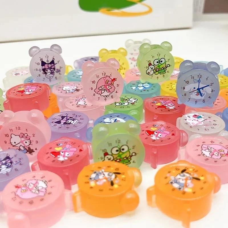 ✨️✨️Đồng Hồ Báo Thức resin Dạ Quang 3d Hình anime sanrios Thủ